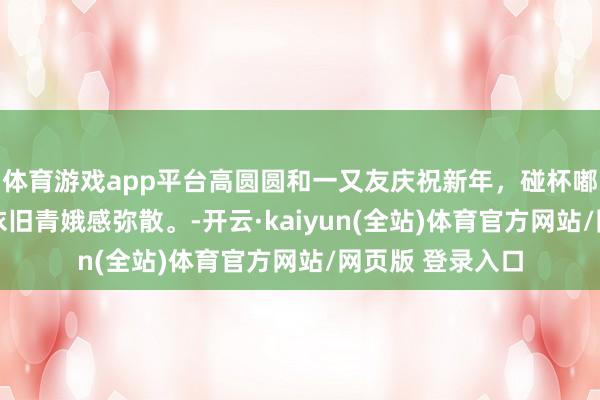 体育游戏app平台高圆圆和一又友庆祝新年，碰杯嘟嘴卖萌，45岁依旧青娥感弥散。-开云·kaiyun(全站)体育官方网站/网页版 登录入口
